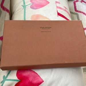 Louis Vuitton rectangle box 8.5x5 and 1.5 in tall
